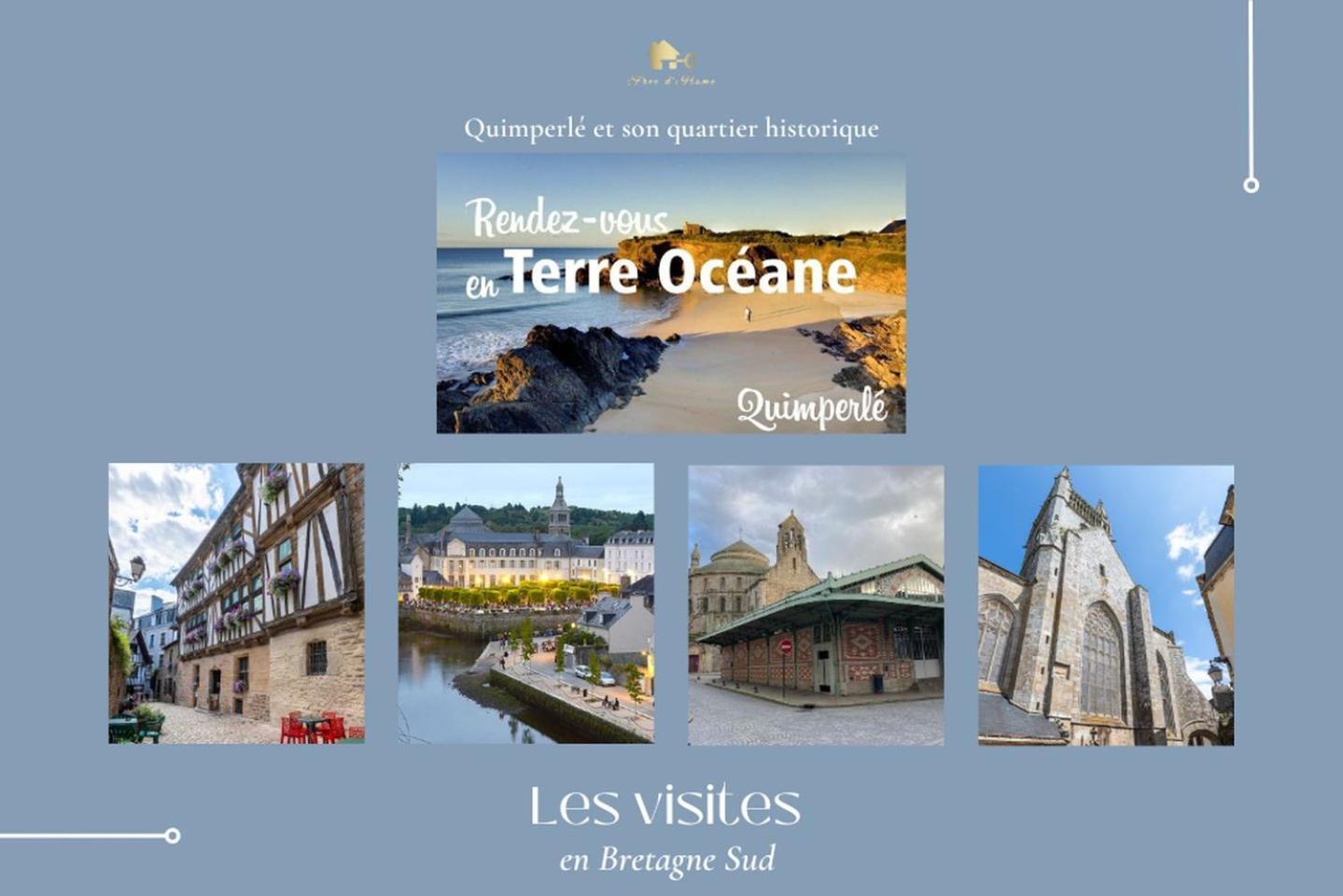 Keraven, Charmante Maisonnette, Piscine Commune 1-4 Personnes Moëlan-sur-Mer Exteriör bild
